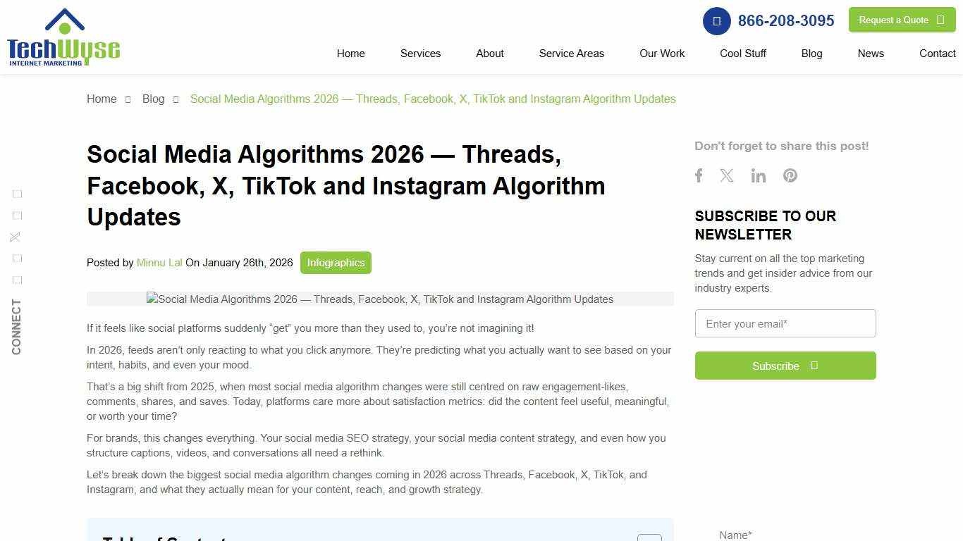 Social Media Algorithm Changes for 2026