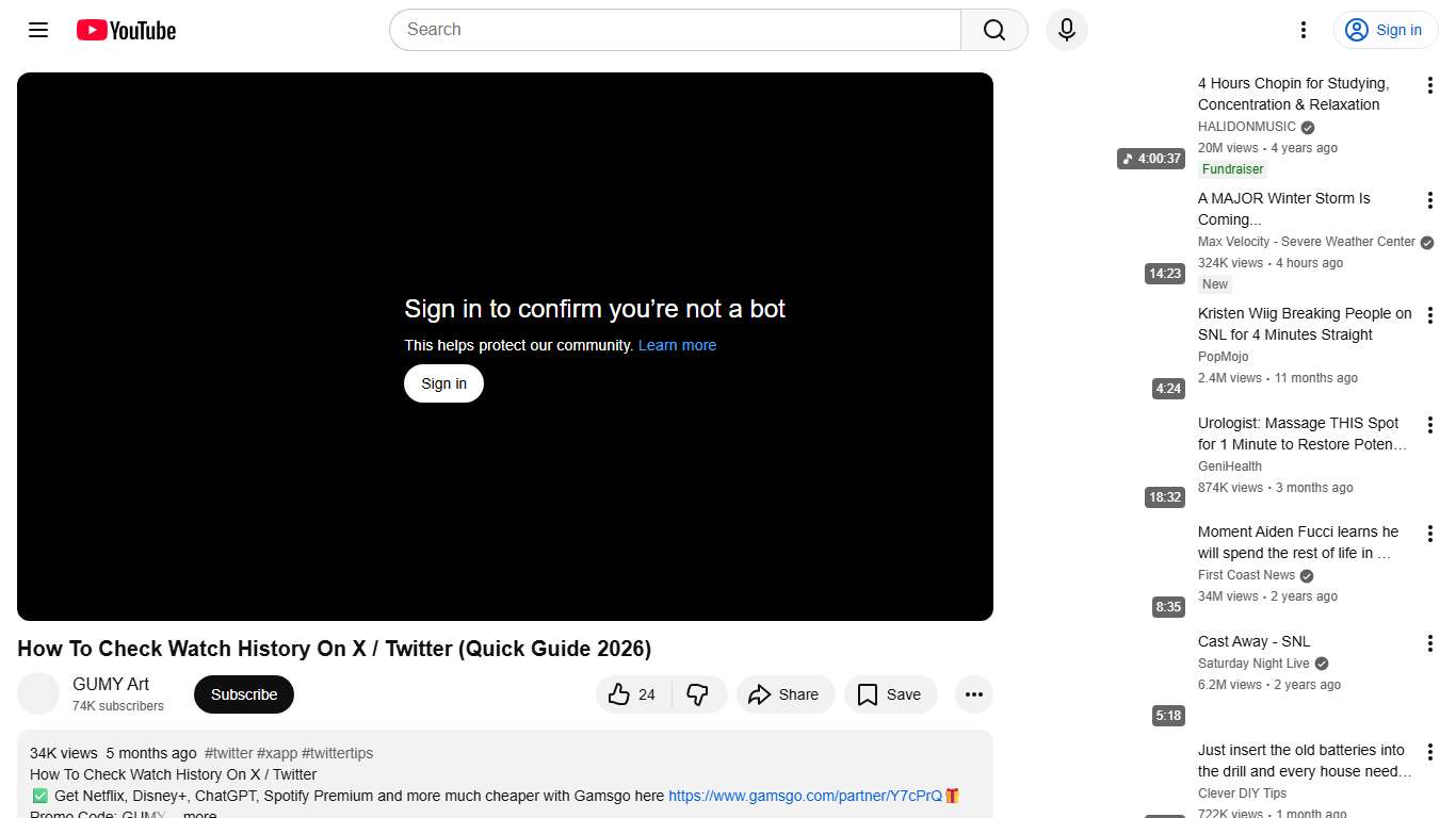 How To Check Watch History On X / Twitter (Quick Guide 2026) - YouTube
